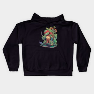 Ninja Turtles: Green Nature Kids Hoodie